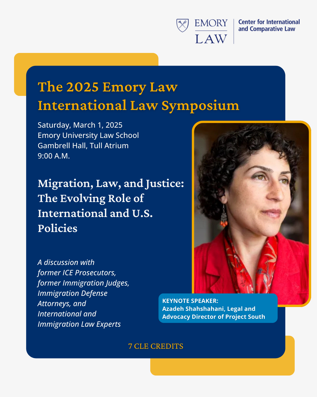 2025 Emory Law International Law Symposium