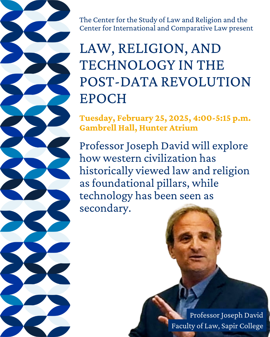 Graphic for Law, Religion, and Technology in the Post-Data Revolution Epoch