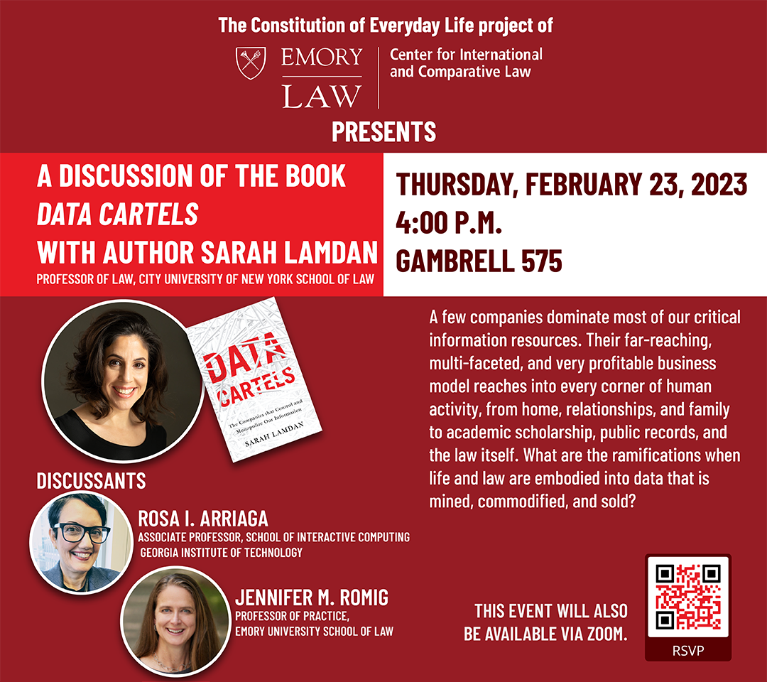 Data Cartels book discussion